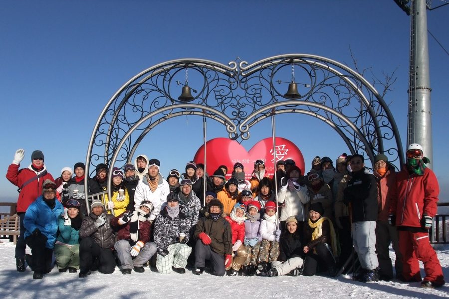 2011년 1월 겨울엠티 하이원 스키&보드 단체샷