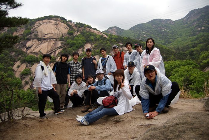 학부생과 북한산 등반(09년5월2일)